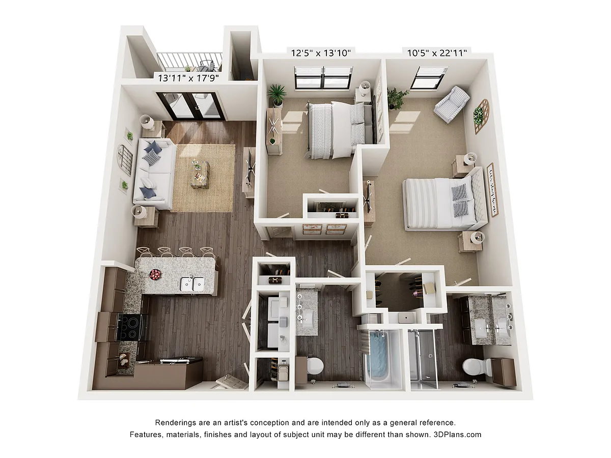 Floor plan B5HC