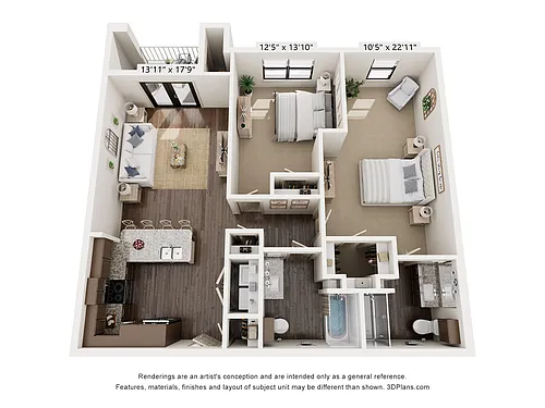 Floor plan B5HC