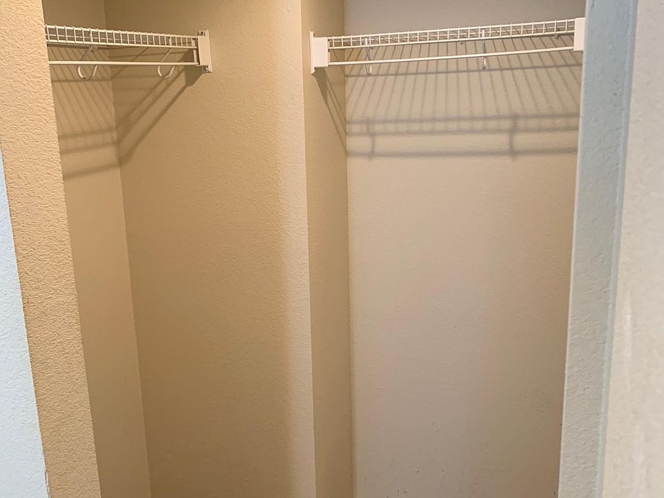 primary bedroom closet