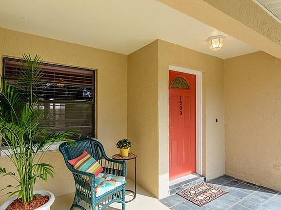 Entrance with front porch.