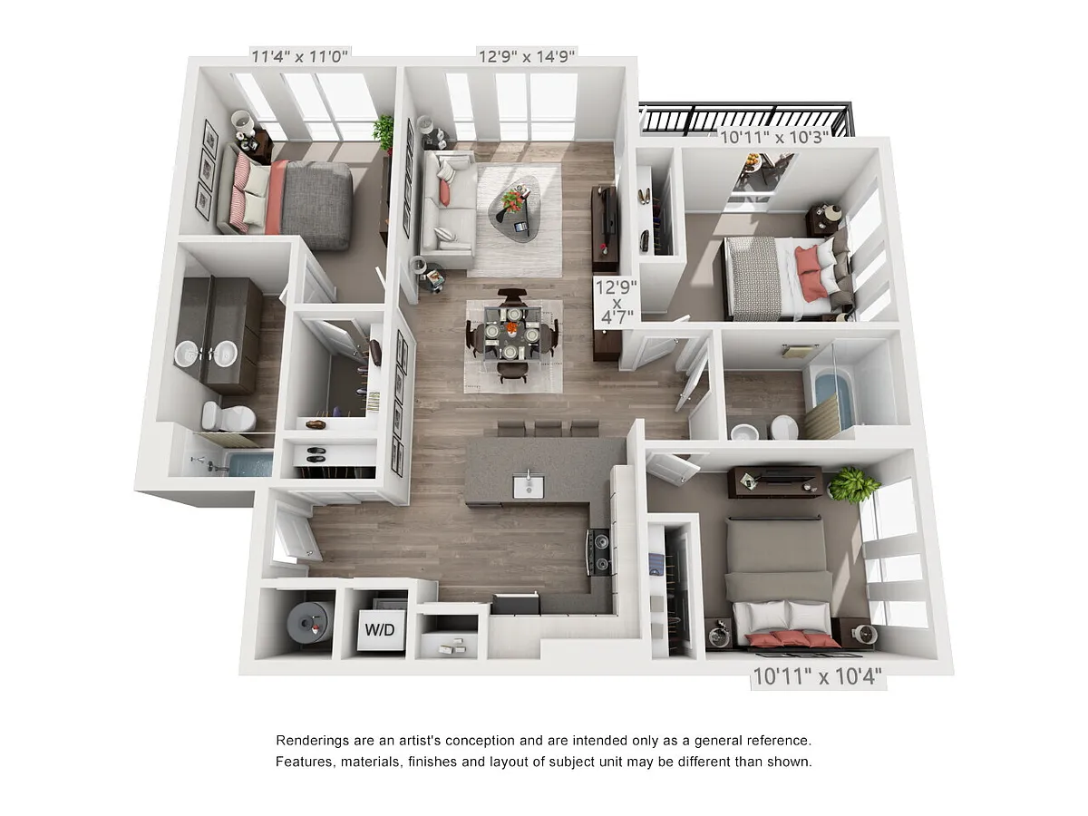 Floor plan C1