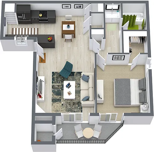 Floor plan Monet