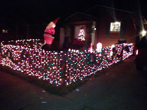 front of the house christmas