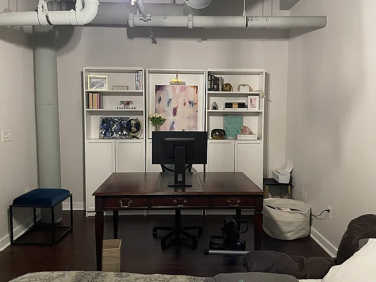 Lofted den/home office - hobby room
