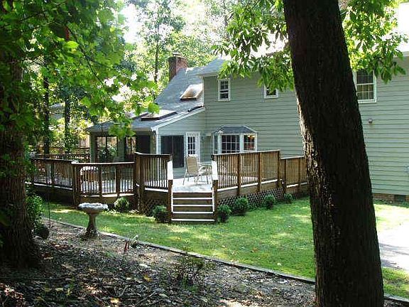 Rear Florida Room, Expanded Multi Level Deck