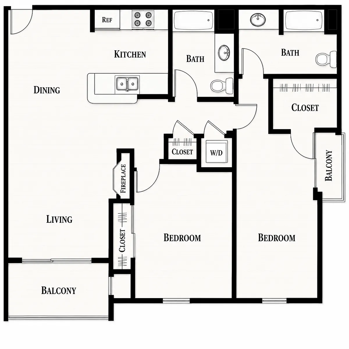 Floor plan The Laurel