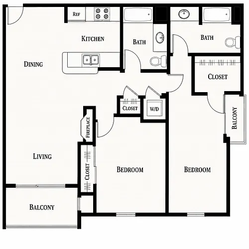 Floor plan The Laurel