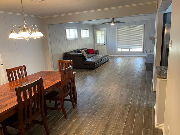 Large open Dining Room & Living room