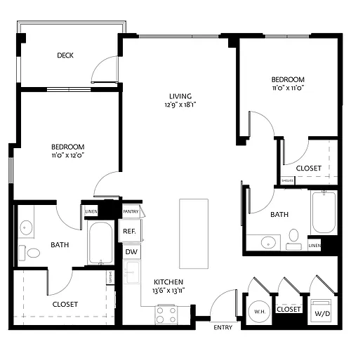 Floor plan B1