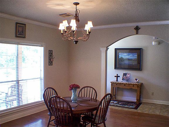 Formal dining room located off the foyer.