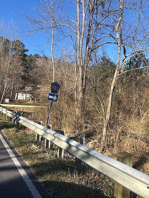 Right onto county road 931