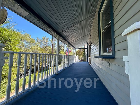 Large front porch