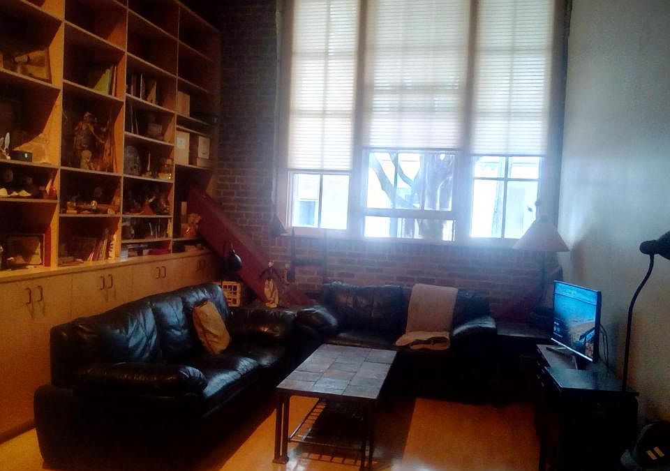 Livingroom area of loft