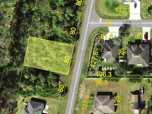 39 BAMBOO DRIVE LOT 33, PORT CHARLOTTE, FL 33954