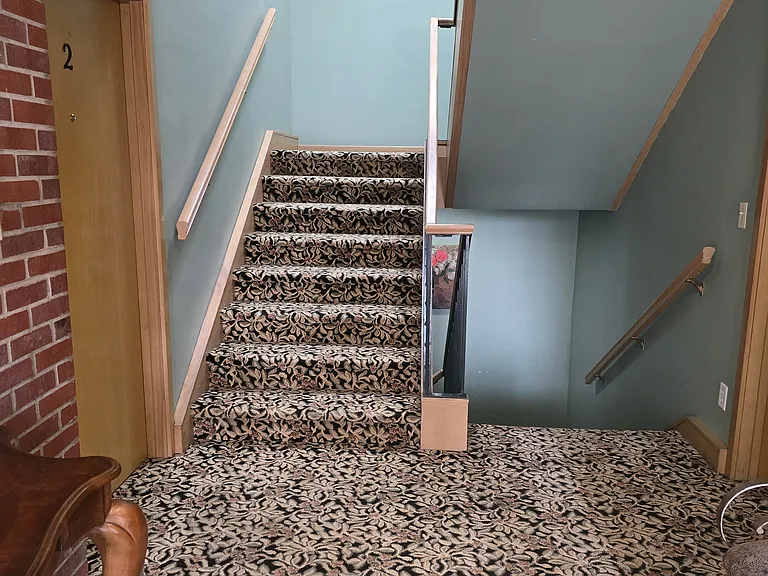 View when you step inside