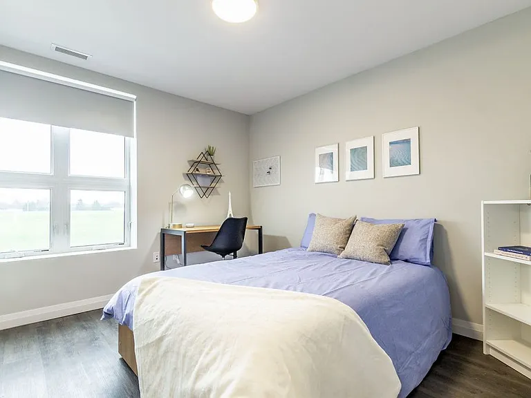 Large furnished bedrooms
