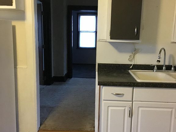 Kitchen doorway to living room