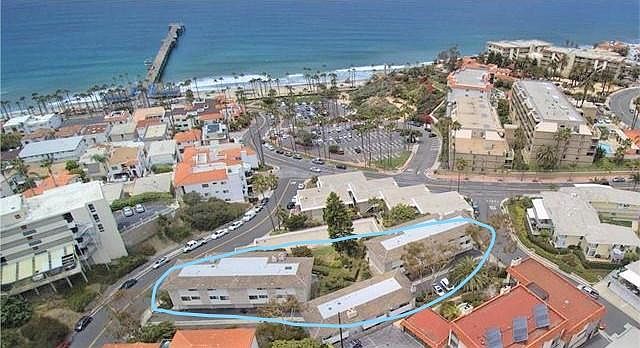 Fantastic location one complex back from upper pier parking lot and Avenida Del Mar