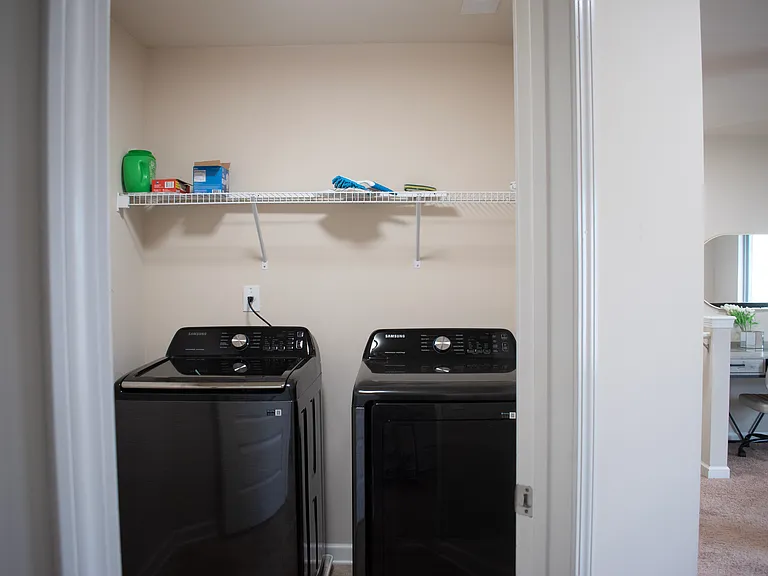 Laundry Room with Premium Appliances