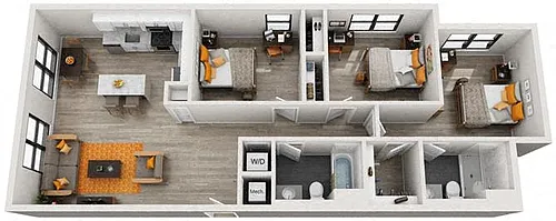 Floor plan Greenwich