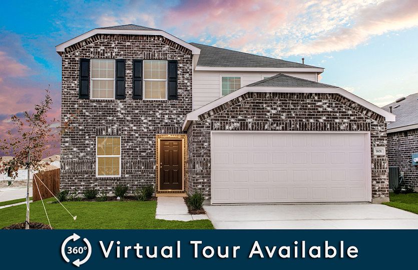 The Mesilla, a two-story home with 2-car garage