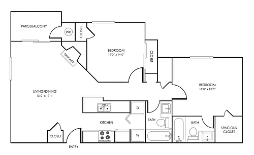 Floor plan Lily