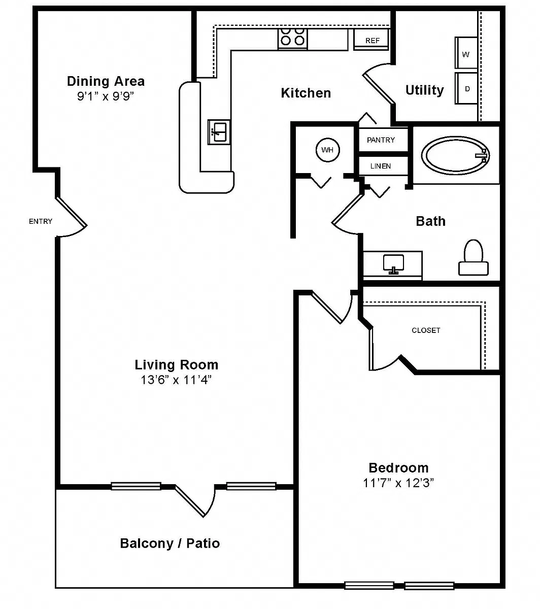 Floor plan The Roma