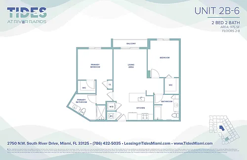 Floor plan 2B-6