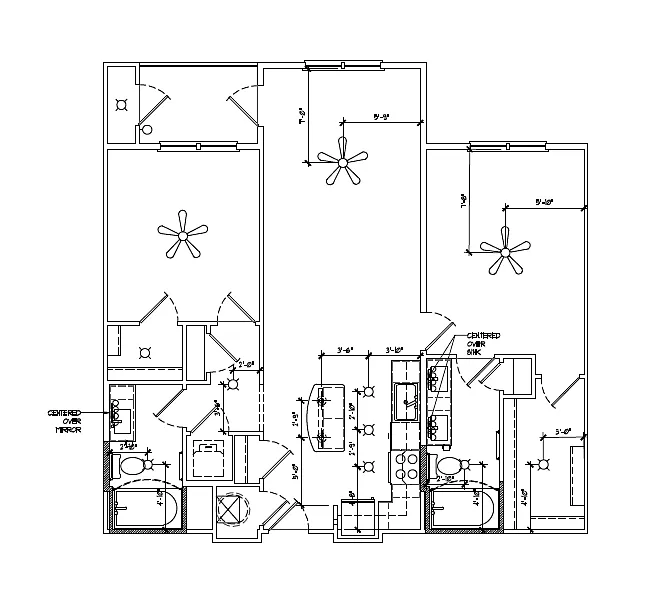 Floor plan 2 Bedroom