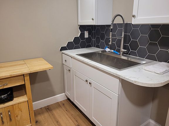 Kitchenette in the theater room