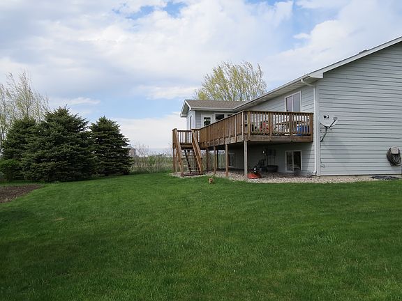 backyard, looking north