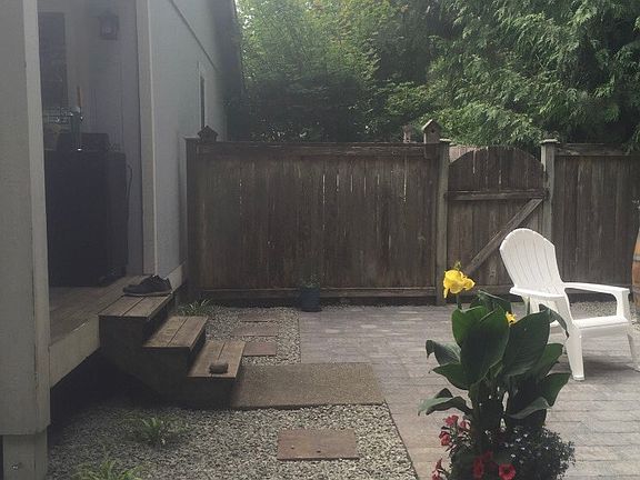 Back yard entertaining