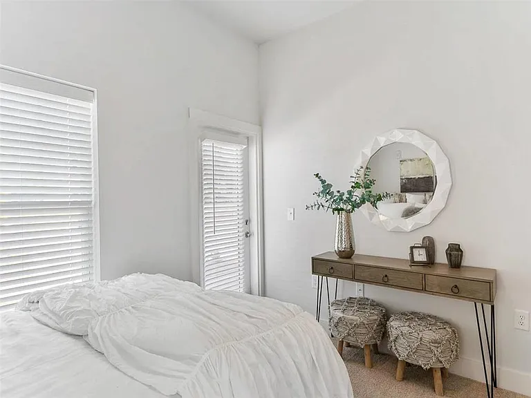 Spacious bedrooms