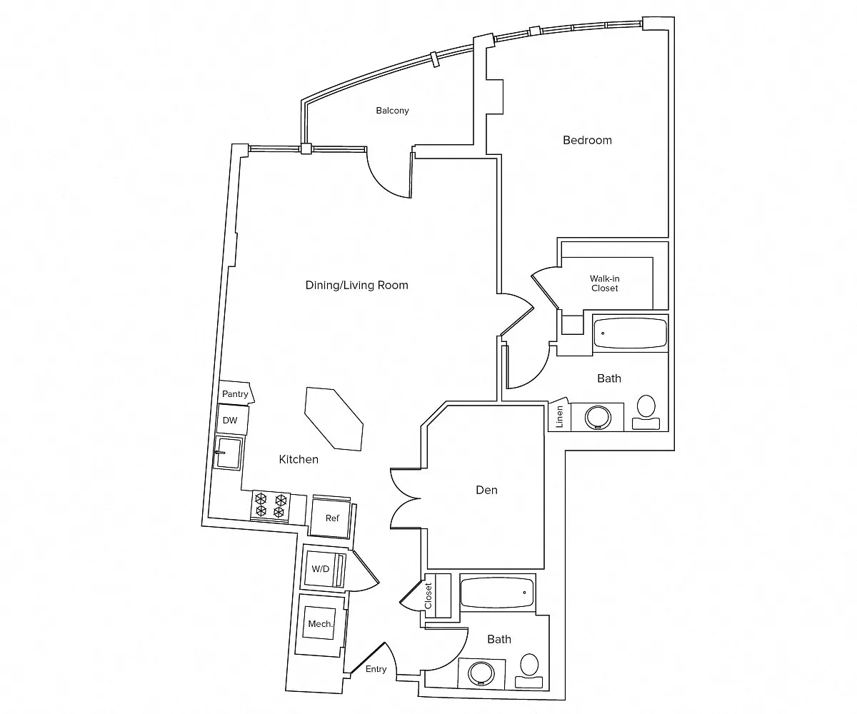 Floor plan A14D
