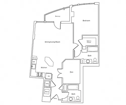 Floor plan A14D