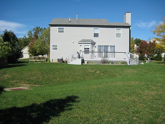 Rear view of house
