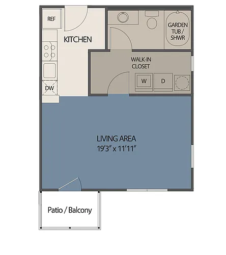 Floor plan Studio-Lofts