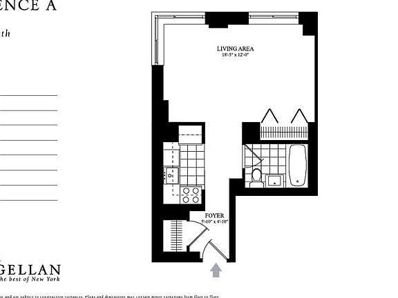 2nd image of 35 W 33rd St APT 33A