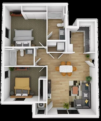 Floor plan The Collegiate