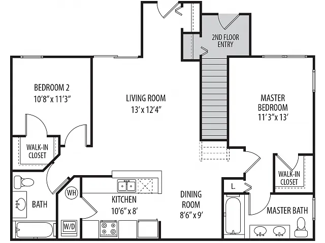 Floor plan The Henderson