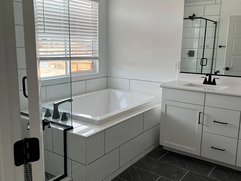 Primary Bathroom- Double sinks