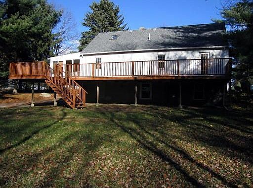 rear of house