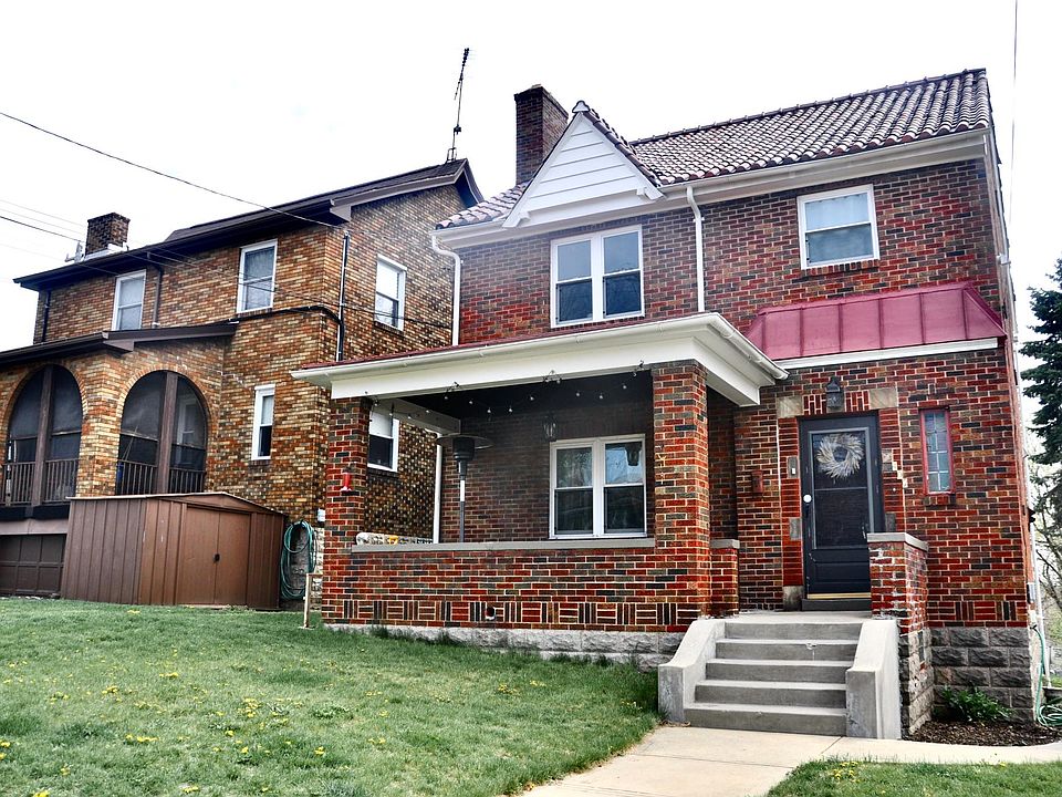 Beautiful brick home with covered front porch