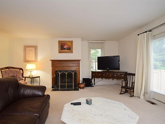 Living Room with Fireplace