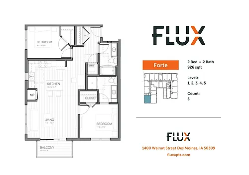 Floor plan Forte