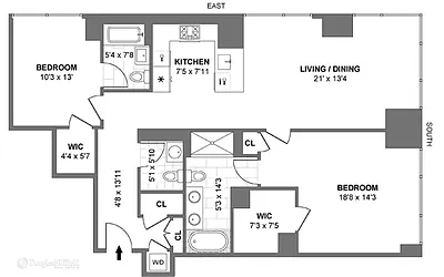 Rented by Douglas Elliman