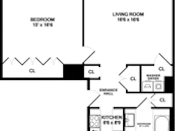 2nd image of 15 W 53rd St #17H
