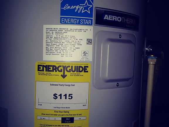 High efficiency heat pump waterheater