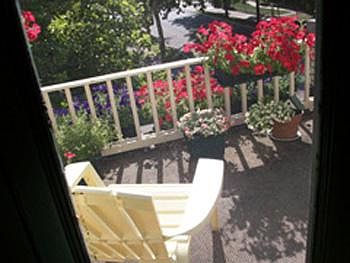 Porch off living room
