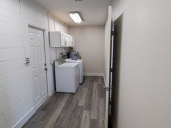 Huge laundry room